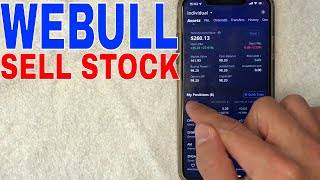 🔴 How To Sell Stock On Webull Trading App 🔴