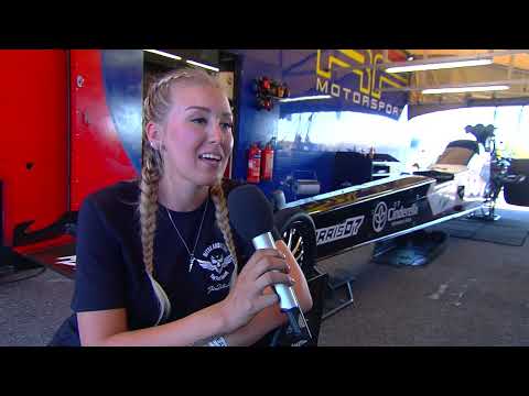 Ida Zetterström Top Fuel driver