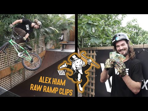 Alex Hiam at the LUXBMX game of bike
