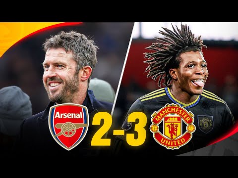 CARRICK YOU GENIUS, BALLON D'ORGU, CUNHA WOW! | ARSENAL 2-3 MAN UTD