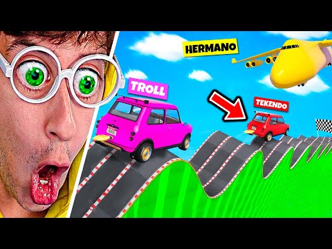 MEGA TROLL RAMP vs Little Brother! (impossible 😰) - GTA 5 Face to Face TEKENDO