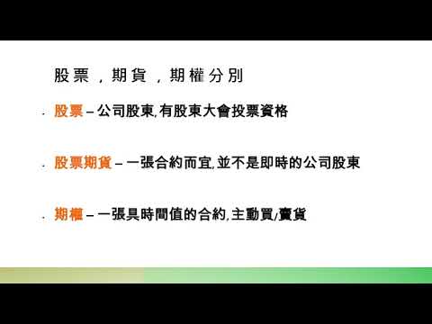 烤雞投資法 期權小知識
