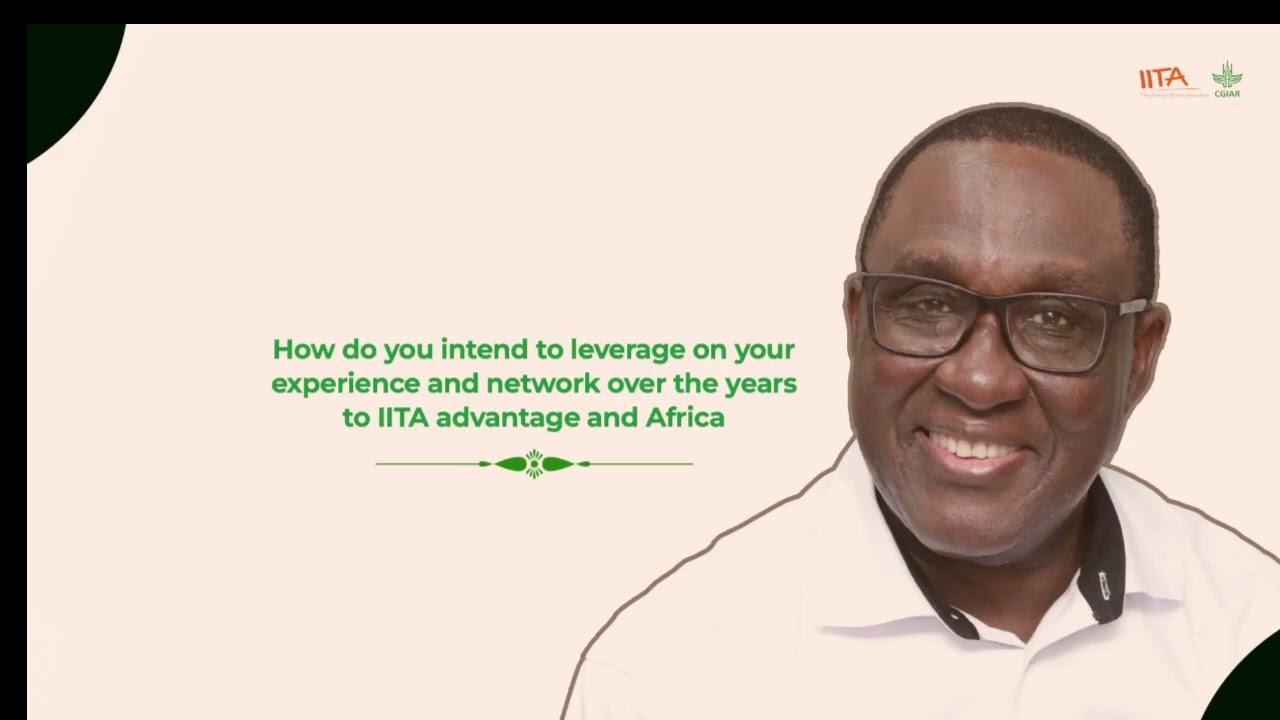 Interview de Dr Simeon EHUI par Radio IITA