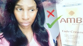 AMBI Fade Cream. DOES iT WORK? Before & After! Normal or Oil?