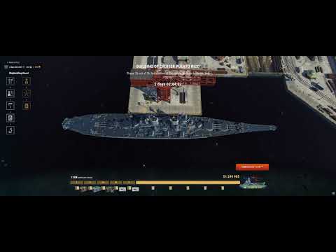 World of Warships, obtaining the Puerto Rico Animation