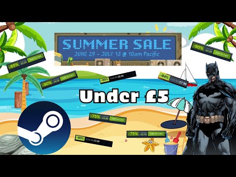 Steam Summer Sale 2023 Top 10 Under £5 Deals