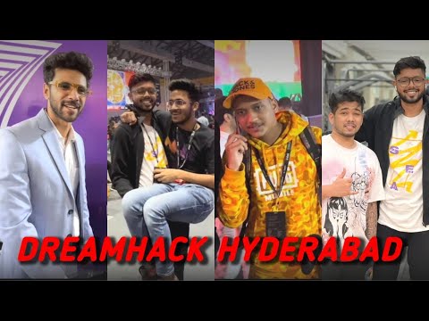 Dreamhack day 1 fun with@fingextra3266 @AndroidGamerAmanDube @SavageGIRLGaming@ketan_k18 @TXsSPRAYGOD @GAMINGPROOCEAN