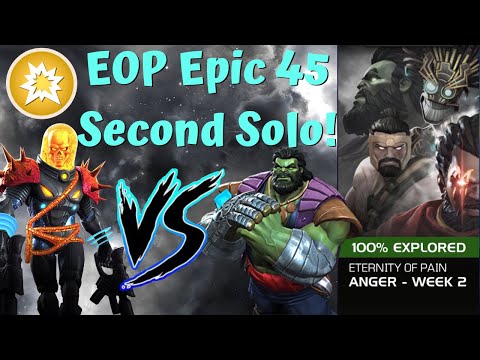 EOP OVERSEER EPIC 45 SECOND SOLO! Cosmic Ghost Rider! #Hero #Metal Objectives!- Contest of Champions