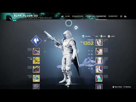 Destiny 2 , Hunter year 1 trials of the nine flawless set