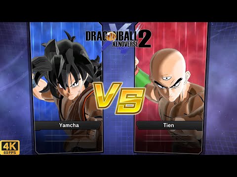 Yamcha vs Tien | Dragon Ball Xenoverse 2 | CPU vs CPU