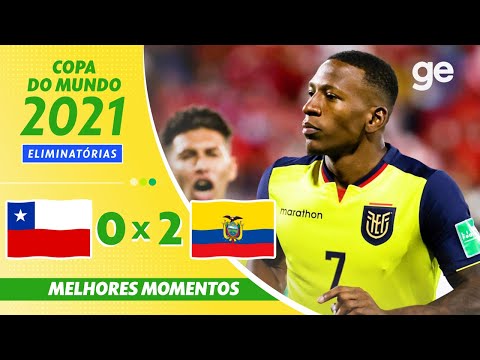 Gols e lances de Chile x Equador