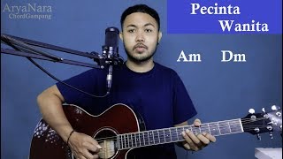 Download lagu Chord Gampang (Pecinta Wanita - Irwansiyah) by Arya Nara (Tutorial Gitar) Untuk Pemula mp3