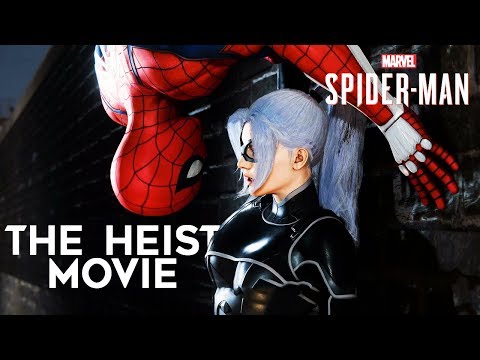 SPIDER-MAN PS4 - THE HEIST All Cutscenes (Full Game Movie) 1080p HD