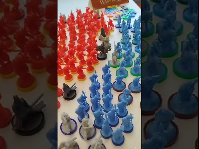 Vídeo relacionado con War of The Ring Anillos de plástico de Colores - Juego de núcleos (más de 205 Piezas)