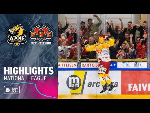 Ajoie vs. Biel 1:3 – Highlights National League
