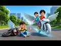 Shiva Vs Rudra Old Motorcycle Vs Flying Racing Bike Shiva Rudra Cartoon
