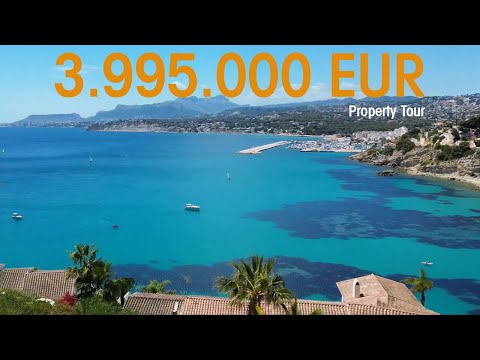 À VENDA: Fantástica villa estilo Ibiza na segunda linha do mar em Moraira El Portet (Costa Blanca, Espanha)