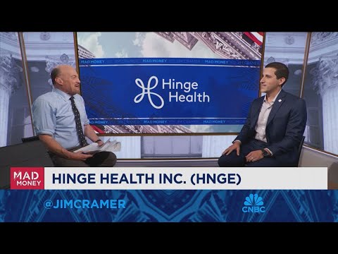 Our vision is to use technology to scale healthcare, says Hinge Health CEO Daniel Perez