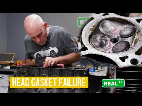 2JZ Engine Head Gasket Failure - What Does The Damage Look Like Inside? (Teardown)