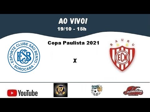 Ao Vivo São Bento x Noroeste - Copa Paulista 2