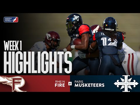 Rhein Fire @ Paris Musketeers - Highlights | Week 1 | Season 2025