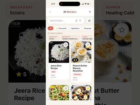 Mummy's Cooking - Meal Planner