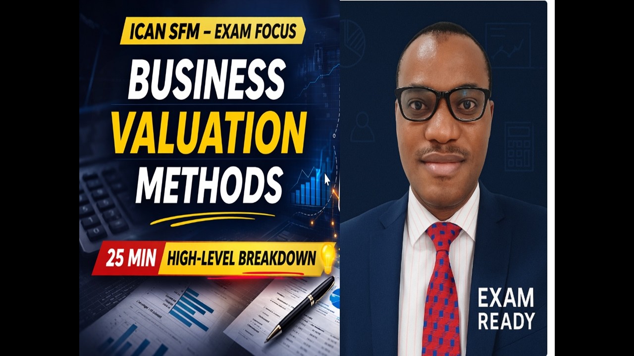 ICAN SFM | Business Valuation Methods You Must Know (Exam Focus)