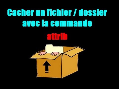 comment modifier les attributs d'un dossier