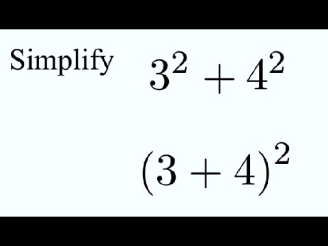 Order of Operations - The Freshman's Dream Error