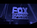 Fox Deadpool Pictures Logo 1994 Christmas Version UPDATED