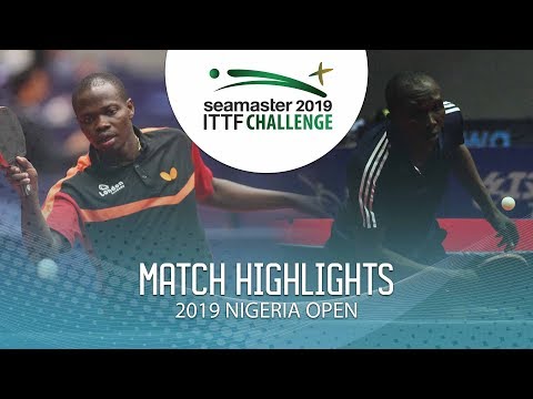 [2019 ITTF Nigeria Open] Ismaila Akindiya vs Mustapha Bello 2019.8.7