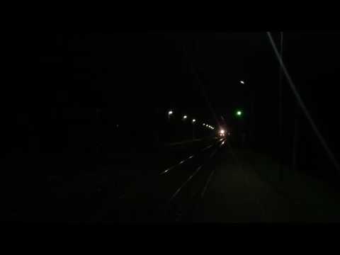 [LDz Cargo] poor night quality as Latvian freight train closing Rīga freight yard seen at Rumbula.