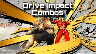 Drive Impact Combos
