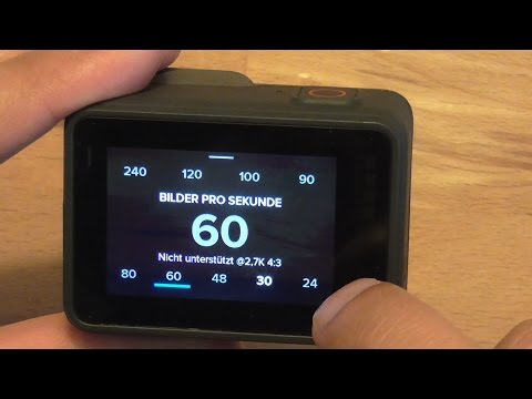 GoPro Hero 5 Black: Camera Menu and GoPro Quikcap App