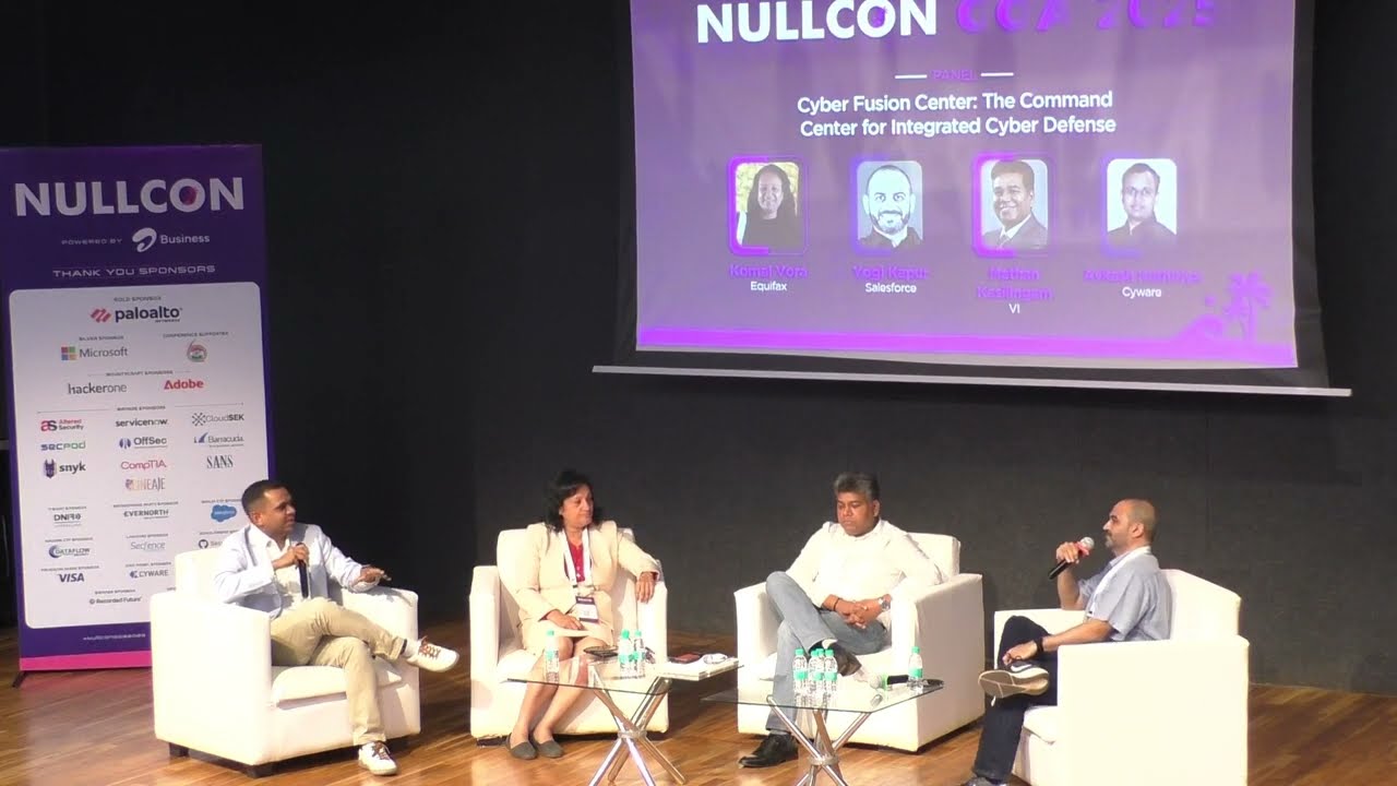 Nullcon Goa 2025: Panel | Cyber Fusion Center: The Command Center For Integrated Cyber Defense