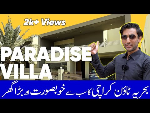 Paradise Villa 5 Bedrooms | Bahria Town Karachi | Bahria Homes | Inside Tour | Expert Advices