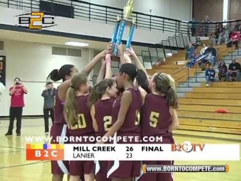 B2C: Mill Creek vs Lanier - GBL Girls Championship (6th Grade)