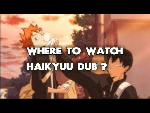 YouTube video about: What website is streaming Haikyuu season 4 dubbed?