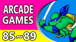 【1985 ~ 1989】 Top 50 80s Arcade Games - Alphabetical Order