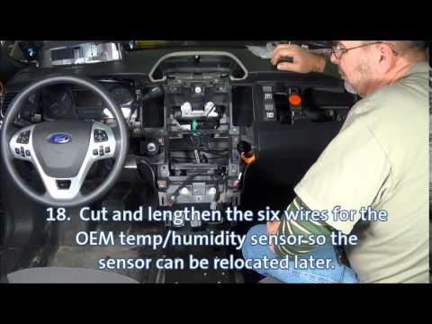 Efficient Setup: Installing Integrated Control System for Ford Police Interceptor Sedan | Havis Inc.