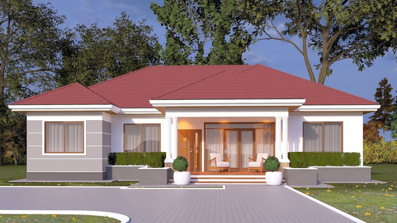 Beautiful 4-Bedroom House Design | House Plan🏡🏡