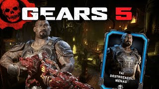 GEARS 5 l GAMEPLAY EN NEXUS SIEGE *RDC* l SKINS LAPSO DE TIEMPO l ¡POR POCO GANAMOS!