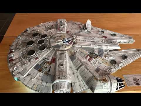 DeAgostini millennium falcon
