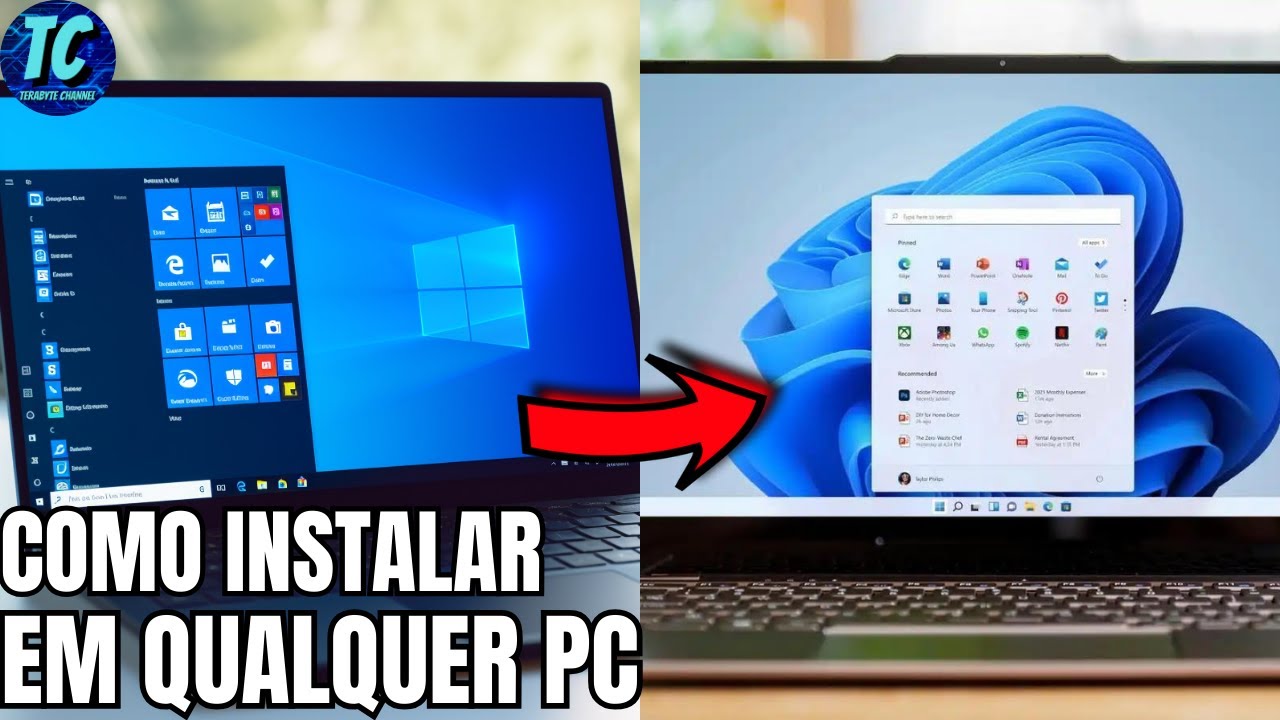 COMO INSTALAR WINDOWS 11 EM QUALQUER PC EM 2024!