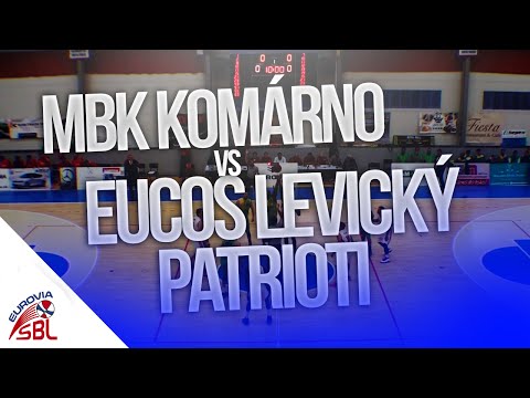 MBK Rieker COM-therm Komárno - EUCOS Levickí Patrioti (2. kolo Eurovia SBL)