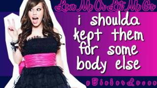 Avery - Love Me Or Let Me Go //  Lyrics ♥