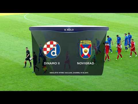 SAŽETAK: DINAMO II vs NOVIGRAD 1:0 (9. kolo, Druga HNL 17/18)