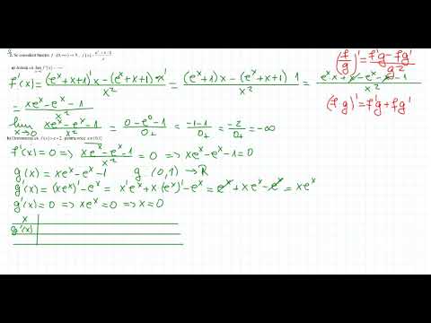 Rezolvarea subiectului II 2 a,b titularizare 2020