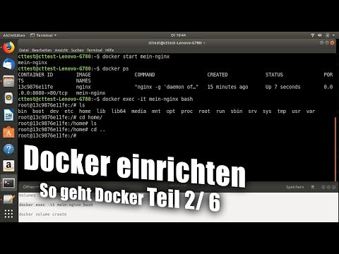 Docker einrichten auf Server oder Entwickler-PC | Docker-Tutorial 2/6