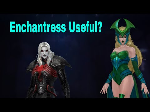 Enchantress Latest Free Uniform Review And WBL Knull Clear Showcase - Marvel Future Fight